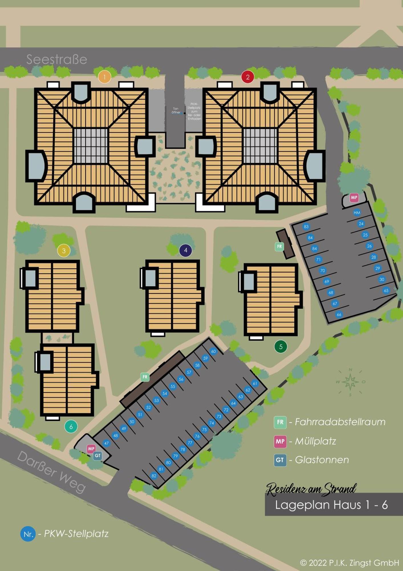 Residenz Am Strand Wohnung 1-17 زنغست المظهر الخارجي الصورة